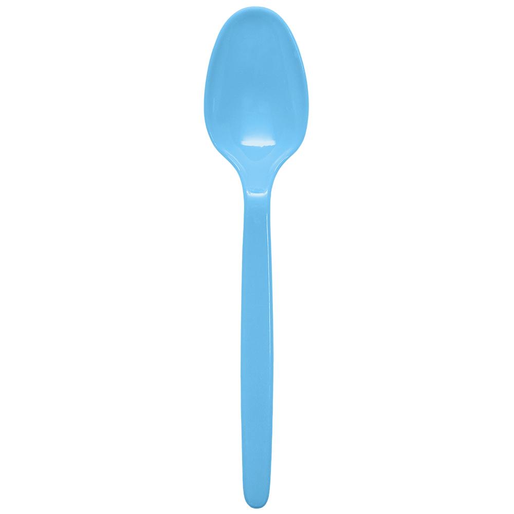 Karat PS Heavy Weight Tea Spoons - Blue - 1,000 ct-Utensils-Karat-Restaurant Supply Drop