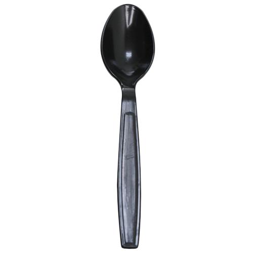 Karat PS Heavy Weight Tea Spoons Bulk Box - Black - 1,000 ct-Utensils-Karat-Restaurant Supply Drop