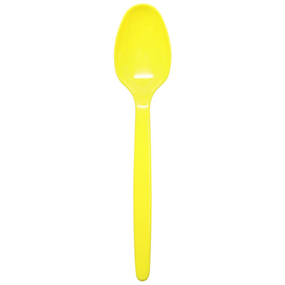 Karat PS Heavy Weight Tea Spoons - Yellow - 1,000 ct-Utensils-Karat-Restaurant Supply Drop