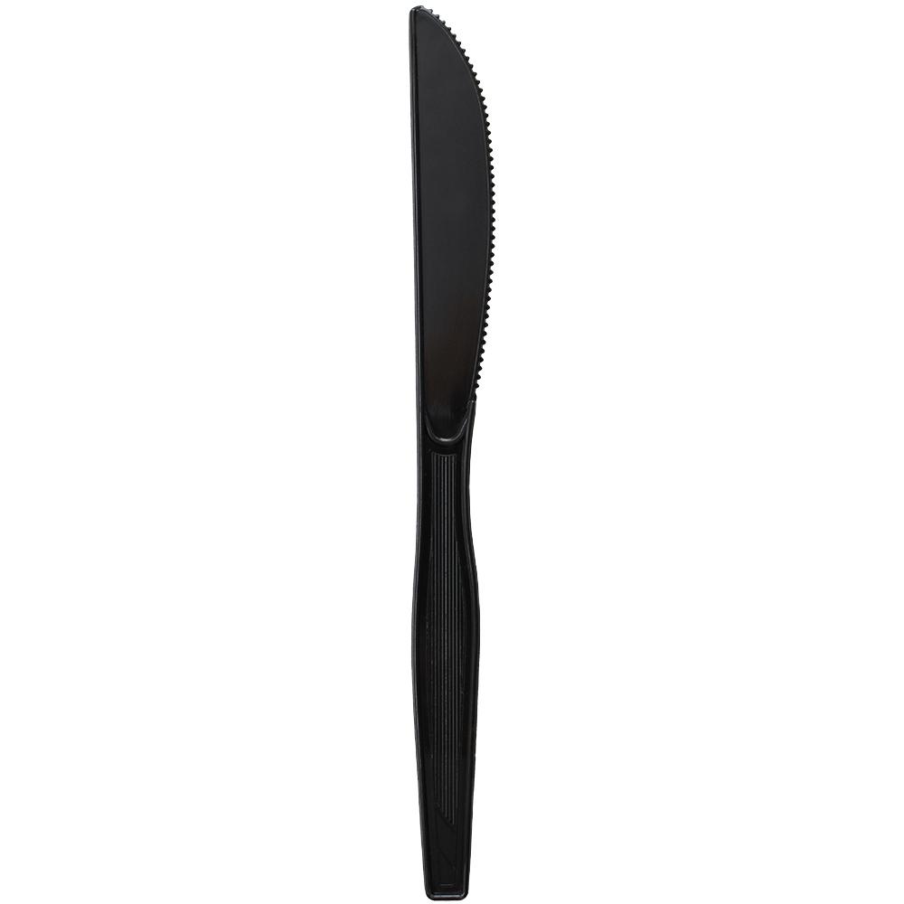 Karat PS Medium-Heavy Weight Knives Bulk Box - Black - 1,000 ct-Utensils-Karat-Restaurant Supply Drop