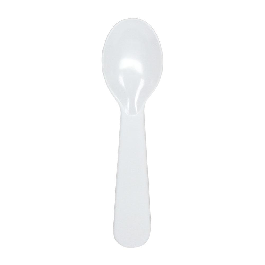 Karat PS Tasting Spoon - White - 4,000 ct-Utensils-Karat-Restaurant Supply Drop