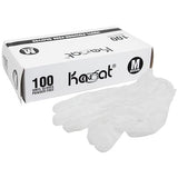 Karat Vinyl Powder-Free Gloves (Clear) - Medium - 1,000 ct-Gloves-Karat-Restaurant Supply Drop