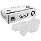 Karat Vinyl Powder-Free Gloves (Clear) - X-Large - 1,000 ct-Gloves-Karat-Restaurant Supply Drop