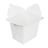 Large Oyster Pails - 32oz Chinese Takeout Containers - Paper Food Pail - White - 450 Count-To-Go Packaging-Karat-Restaurant Supply Drop