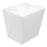 Large Oyster Pails - 32oz Chinese Takeout Containers - Paper Food Pail - White - 450 Count-To-Go Packaging-Karat-Restaurant Supply Drop