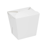 Large Oyster Pails - 32oz Chinese Takeout Containers - Paper Food Pail - White - 450 Count-To-Go Packaging-Karat-Restaurant Supply Drop