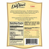 Lime DaVinci Gourmet Syrup Bottle - 750mL-Syrups-DaVinci Gourmet-Restaurant Supply Drop