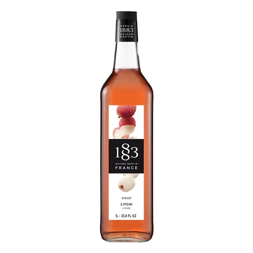 Lychee Syrup 1883 Maison Routin - 1 Liter Bottle-Syrups-1883 Maison Routin-Restaurant Supply Drop