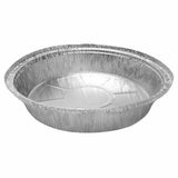 Medium Aluminum Foil Containers - 8" Round - Karat - 500 Containers-To-Go Packaging-Karat-Restaurant Supply Drop