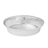 Medium Aluminum Foil Containers - 8" Round - Karat - 500 Containers-To-Go Packaging-Karat-Restaurant Supply Drop
