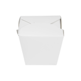 Medium Oyster Pails - 26oz Chinese Takeout Boxes- White - 450 Count-To-Go Packaging-Karat-Restaurant Supply Drop