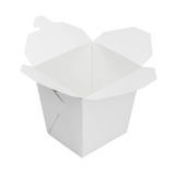 Medium Oyster Pails - 26oz Chinese Takeout Boxes- White - 450 Count-To-Go Packaging-Karat-Restaurant Supply Drop