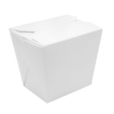 Medium Oyster Pails - 26oz Chinese Takeout Boxes- White - 450 Count-To-Go Packaging-Karat-Restaurant Supply Drop
