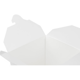 Medium Oyster Pails - 26oz Chinese Takeout Boxes- White - 450 Count-To-Go Packaging-Karat-Restaurant Supply Drop