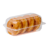 Medium PLA Carry Out Containers - 9''x5'' - Karat Earth Compostable-To-Go Packaging-Karat-Restaurant Supply Drop