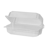 Medium PLA Carry Out Containers - 9''x5'' - Karat Earth Compostable-To-Go Packaging-Karat-Restaurant Supply Drop