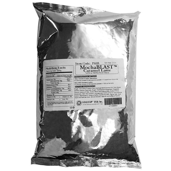 MochaBLAST Caramel Latte Powder (2 lbs)-Powdered Base-Karat-Restaurant Supply Drop