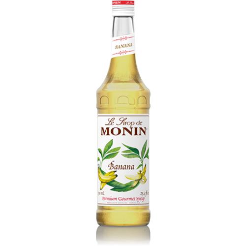 Monin Banana Syrup Bottle - 750ml-Syrups-monin-Restaurant Supply Drop