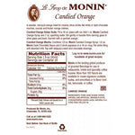 Monin Candied Orange Syrup Bottle - 750ml-Syrups-monin-Restaurant Supply Drop