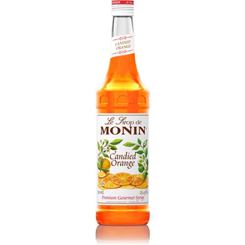 Monin Candied Orange Syrup Bottle - 750ml-Syrups-monin-Restaurant Supply Drop