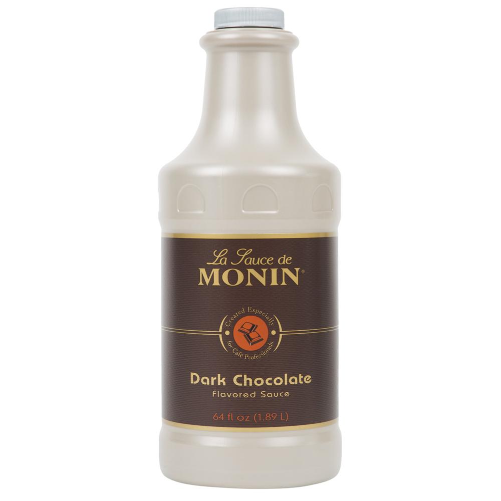 Monin Dark Chocolate Sauce (64oz)-Sauces-monin-Restaurant Supply Drop