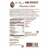 Monin Hawaiian Island Syrup Bottle - 750ml-Syrups-monin-Restaurant Supply Drop