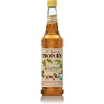 Monin Hazelnut Organic Syrup Bottle - 750ml-Syrups-monin-Restaurant Supply Drop