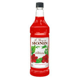 Monin Hibiscus Syrup Bottle - 1 Liter-Syrups-monin-Restaurant Supply Drop