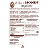 Monin Mojito Mix Syrup Bottle - 750ml-Syrups-monin-Restaurant Supply Drop