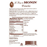 Monin Pistachio Syrup Bottle - 750ml-Syrups-monin-Restaurant Supply Drop