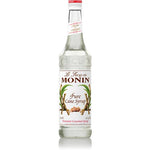 Monin Pure Cane Sweetener Syrup Bottle - 750ml-Syrups-monin-Restaurant Supply Drop