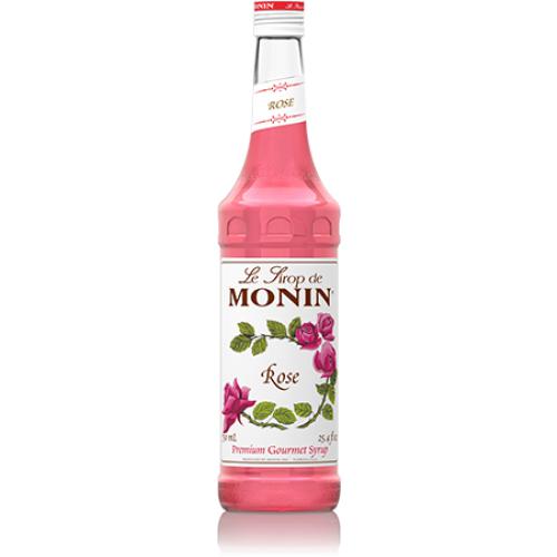 Monin Rose Syrup Bottle - 750ml-Syrups-monin-Restaurant Supply Drop