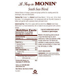 Monin South Sea Blend Syrup Bottle - 1 Liter-Syrups-monin-Restaurant Supply Drop