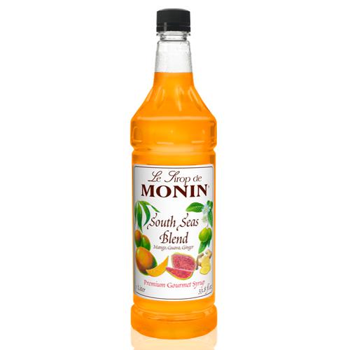 Monin South Sea Blend Syrup Bottle - 1 Liter-Syrups-monin-Restaurant Supply Drop