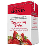 Monin Strawberry Fruit Smoothie Mix (46oz)-Liquid Base & Purees-monin-Restaurant Supply Drop