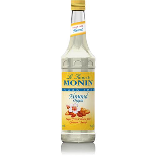 Monin Sugar Free Almond Syrup Bottle - 750ml-Syrups-monin-Restaurant Supply Drop