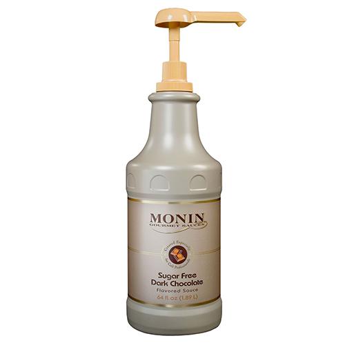 Monin Sugar Free Dark Chocolate Sauce (64oz)-Sauces-monin-Restaurant Supply Drop