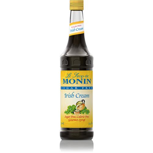Monin Sugar Free Irish Cream Syrup Bottle - 750ml-Syrups-monin-Restaurant Supply Drop