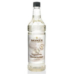 Monin Sugar Free Sweetener Syrup Bottle - 1 Liter-Syrups-monin-Restaurant Supply Drop