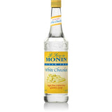 Monin Sugar Free White Chocolate Syrup Bottle - 750ml-Syrups-monin-Restaurant Supply Drop