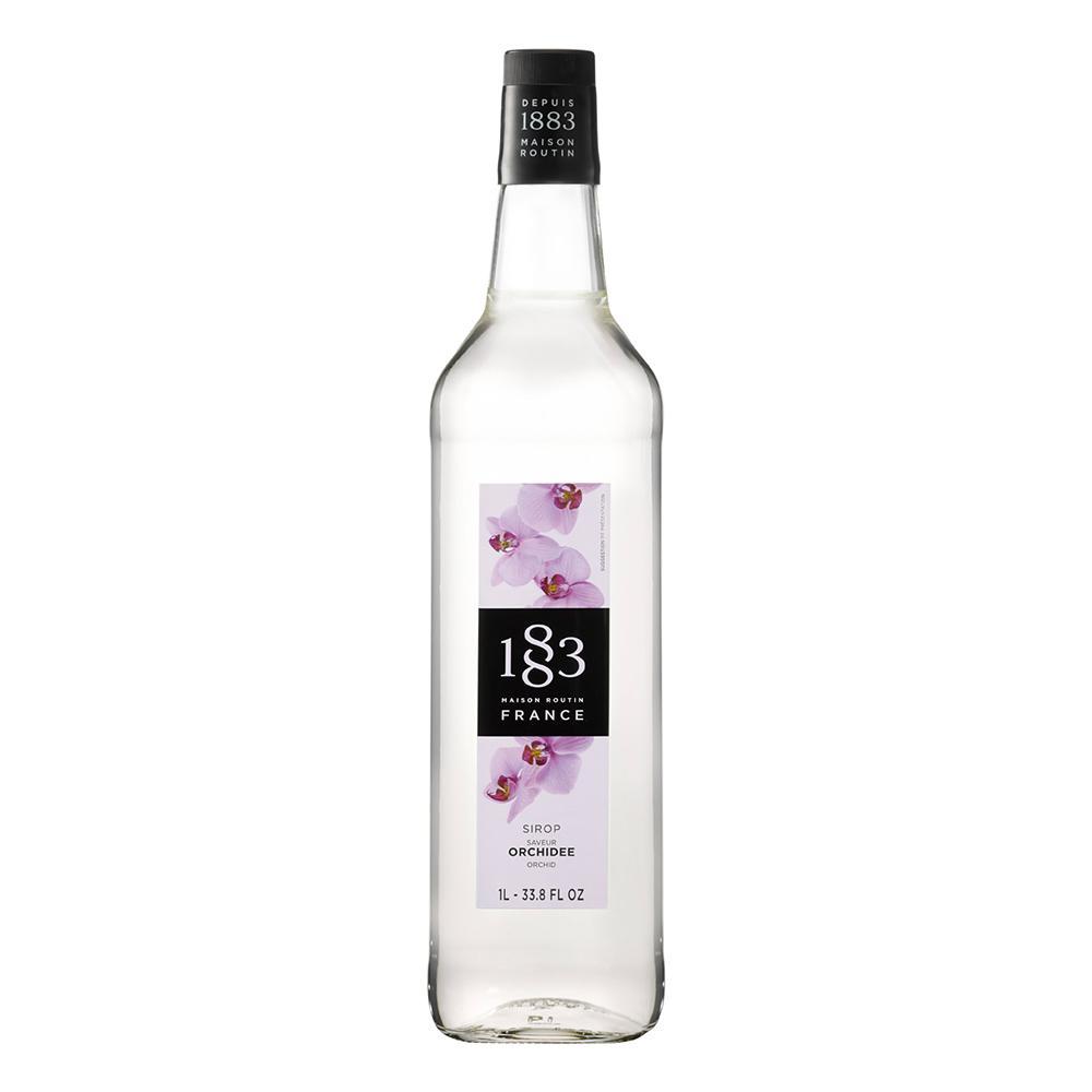 Orchid Syrup 1883 Maison Routin - 1 Liter Bottle-Syrups-1883 Maison Routin-Restaurant Supply Drop