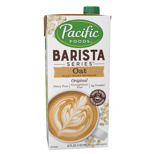 PACIFIC BARISTA SERIES ORIGINAL OAT MILK SUBSTITUTE - NON DAIRY MILK (32 OZ.)-Milk-Pacific-Restaurant Supply Drop
