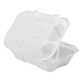 PFAS Free Compostable 9''x6'' Bagasse Food Containers - Karat Earth - 200 ct-To-Go Packaging-Karat-Restaurant Supply Drop