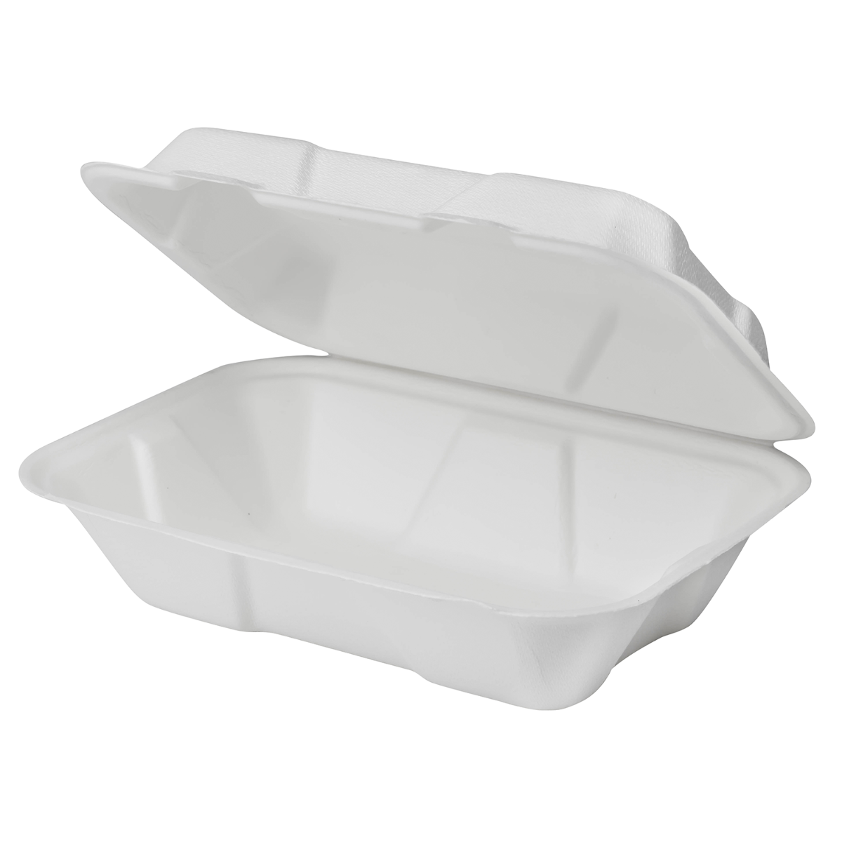 PFAS Free Compostable 9''x6'' Bagasse Food Containers - Karat Earth - 200 ct-To-Go Packaging-Karat-Restaurant Supply Drop