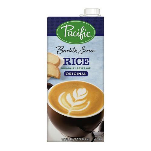 Pacific Barista Series Original Rice Beverage (32 oz.)-Liquid Base & Purees-Pacific-Restaurant Supply Drop