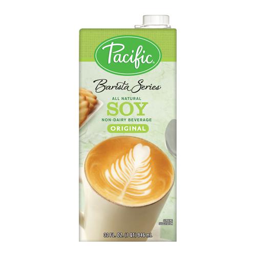 Pacific Barista Series Original Soy Beverage (32oz)-Liquid Base & Purees-Pacific-Restaurant Supply Drop
