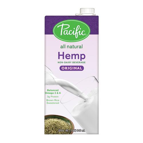 Pacific Hemp Original Non-Dairy Beverage (32oz)-Liquid Base & Purees-Pacific-Restaurant Supply Drop