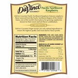 Pacific Northwest Raspberry Natural Single Origin DaVinci Syrup Bottle - 700mL-Syrups-DaVinci Gourmet-Restaurant Supply Drop