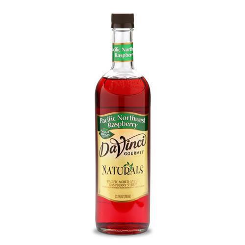 Pacific Northwest Raspberry Natural Single Origin DaVinci Syrup Bottle - 700mL-Syrups-DaVinci Gourmet-Restaurant Supply Drop