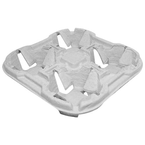 Pactiv Cup Holder - 4 cups (8oz - 46oz) - 132 ct-Cup Accessories-Karat-Restaurant Supply Drop
